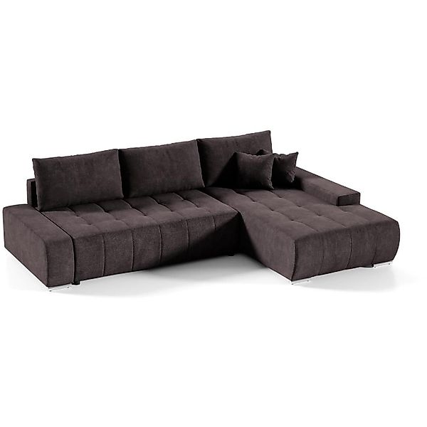 Beautysofa Ecksofa DRACO mit Schlaffunktion und günstig online kaufen
