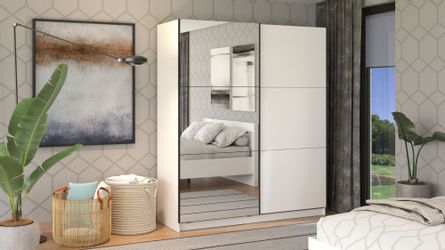 INOSIGN Schwebetürenschrank Sierra Kleiderschrank mit Spiegel günstig online kaufen