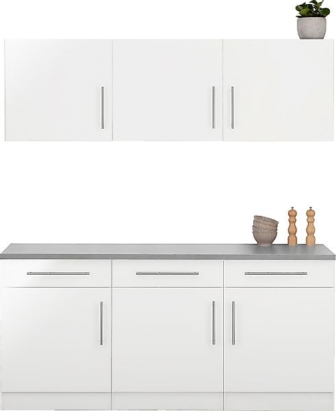 wiho Küchen Küche "Cali", ohne E-Geräte, Breite 180 cm günstig online kaufen