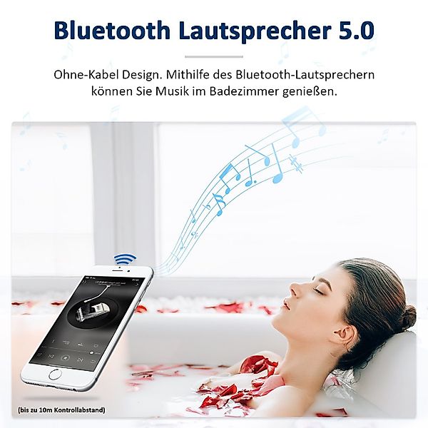 SONNI Badspiegel mit Beleuchtung, 120 x günstig online kaufen