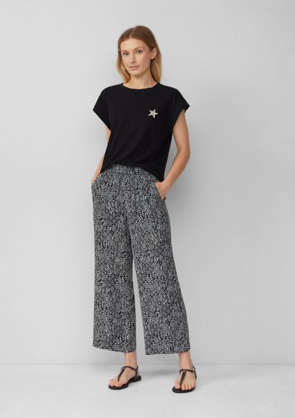 s.Oliver Culotte Hose Culotte aus Viskose günstig online kaufen
