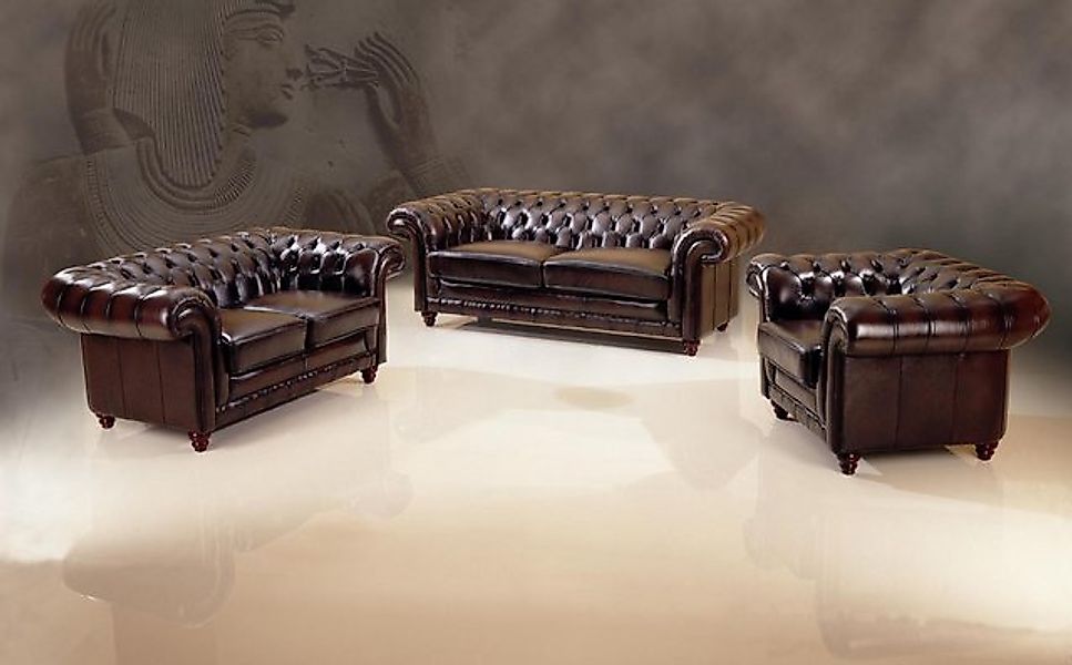 Salottini Chesterfield-Sofa SOFORT & SONDERPREIS Chesterfield Glasgow Sofag günstig online kaufen