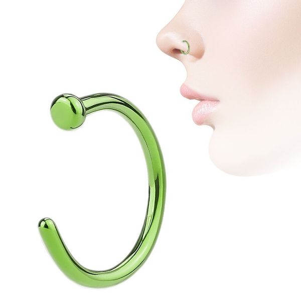 Taffstyle Nasenpiercing Fake Ring Piercing Hoop günstig online kaufen