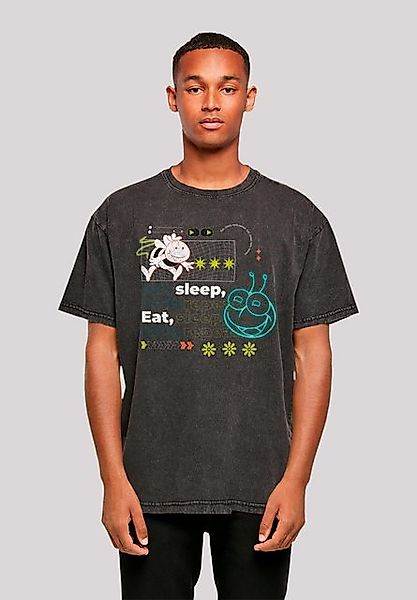 F4NT4STIC T-Shirt Die Biene Maja Eat Sleep Rave Repeat Retro, Heroes of Chi günstig online kaufen