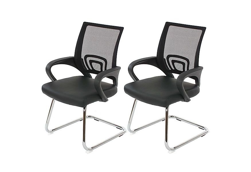 MCW 4-Fußstuhl Afragola-2 (Set, 2 St), 2er-Set, Ergonomisch geformte Rücken günstig online kaufen