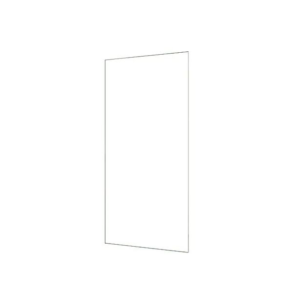 Duschparadies 77x 200cm Walk-in Duschwand 8mm NANO ESG-Glas Dusche Klarglas günstig online kaufen