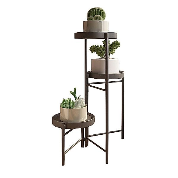 GarveeMore Blumenständer Neu Metall-Pflanzenständer Zusammenklappbares mehr günstig online kaufen