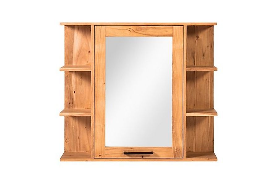 Main Möbel Spiegelschrank Spiegelschrank 80x71cm 'Albany' Akazie massiv lac günstig online kaufen
