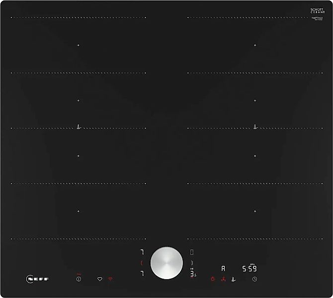 NEFF Flex-Induktions-Kochfeld "T66PTX4L0" mit intuitiver Twist Pad Bedienun günstig online kaufen
