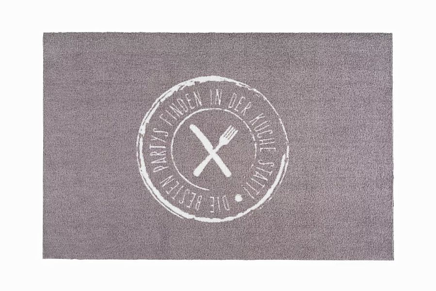 Die besten Partys finden immer in der Küche statt - Fußmatte  50x75 cm günstig online kaufen