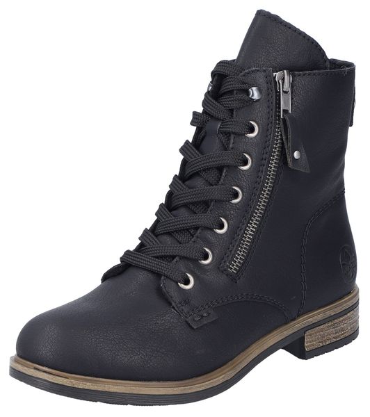Rieker Schnürstiefelette, Schnürboots, Blockabsatz, in klassischer günstig online kaufen