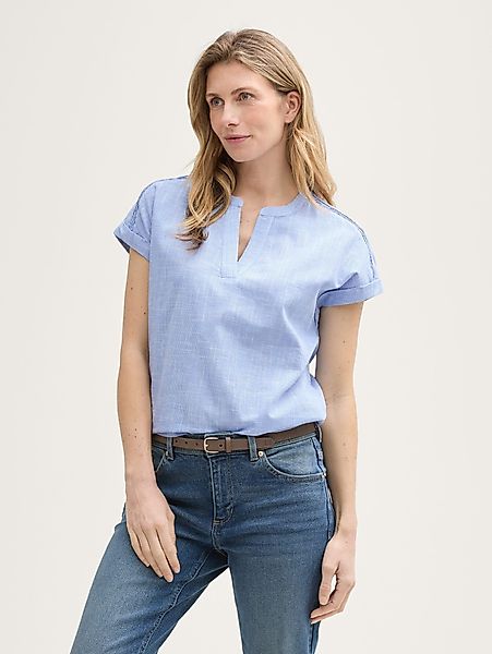 TOM TAILOR Kurzarmbluse Blusen & Shirts günstig online kaufen