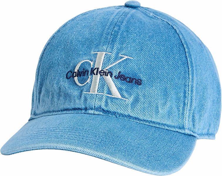 Calvin Klein Jeans Baseball Cap "6 PANEL MONO LOGO BB CAP", in gewaschener günstig online kaufen