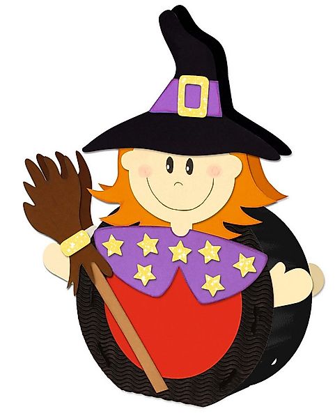 URSUS Bastelnaturmaterial URSUS Laternen-Bastelset 25 Hexe günstig online kaufen