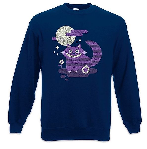 Urban Backwoods Sweatshirt Cheshire Cat Sweatshirt Alice Cat im Cats in Kat günstig online kaufen