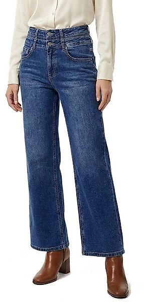 dy_mode Weite Jeans Damen Weite Jeans High Waist 5-Pocket Denim Hose Schlag günstig online kaufen