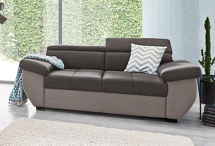 COTTA 2-Sitzer »Speedway«, Big-Sofa mit Kopfteilverstellung günstig online kaufen