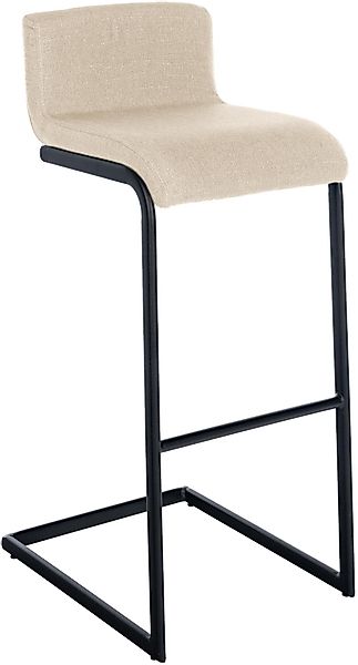 CLP Barhocker Newport, Freischwinger mit Kunstleder günstig online kaufen