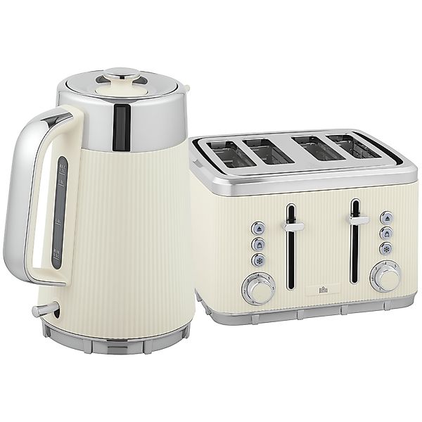 HOMCOM Wasserkocher Toaster Set 1,7L 2200W Schnell Wasserkocher mit Edelsta günstig online kaufen