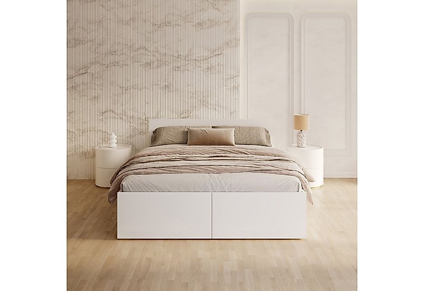 FDM Stauraumbett PANAMA PAMI Bettgestell Matratze 90x200, 120x200, 140x200, günstig online kaufen