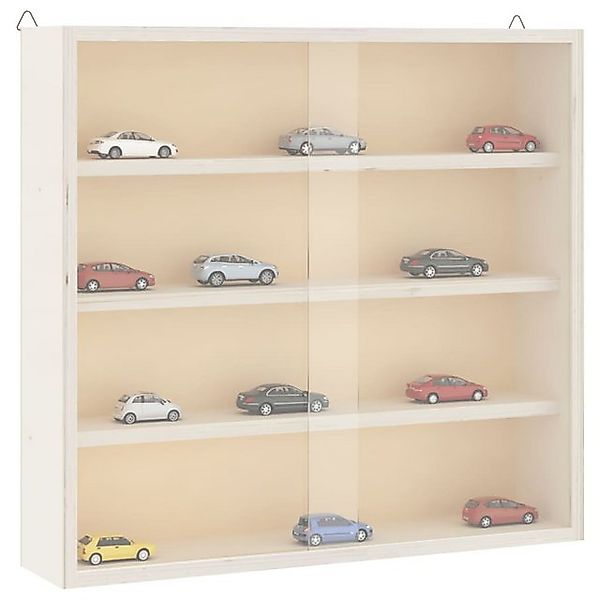 vidaXL Vitrine Sammlervitrine aus Holz mit Türen 40x8,5x37 cm günstig online kaufen