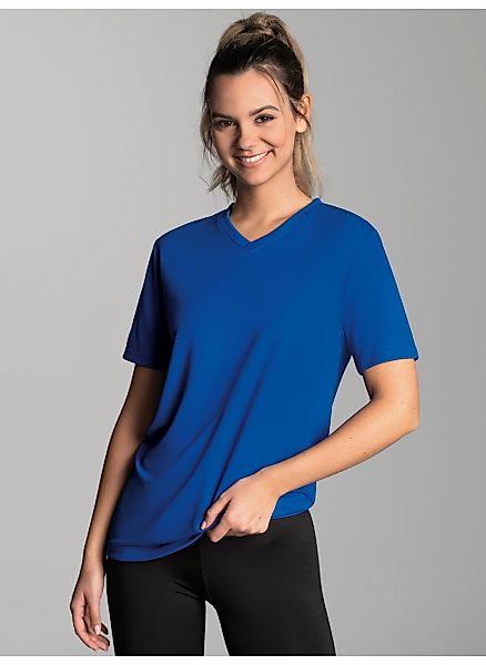 Trigema T-Shirt "TRIGEMA V-Shirt COOLMAX" 1 Stk. tlg. günstig online kaufen
