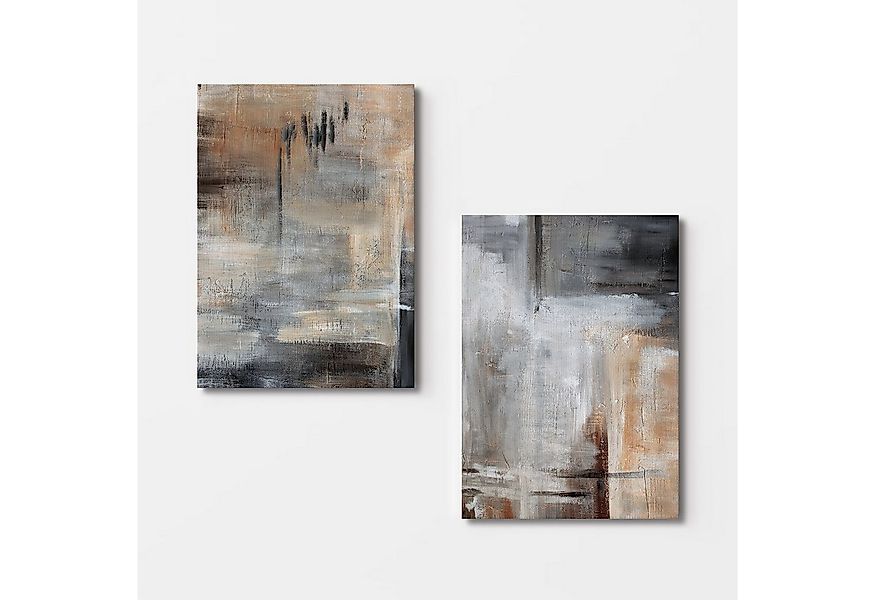 Wallity Leinwandbild 100% CANVAS, 50 x 70 cm (2 Pieces) T1177, (2 St) günstig online kaufen