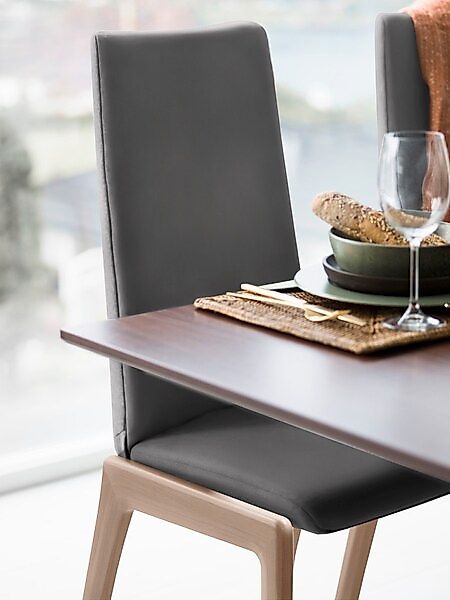 Stressless® Polsterstuhl »Laurel« () High Back, Größe M, mit abgerundeten B günstig online kaufen