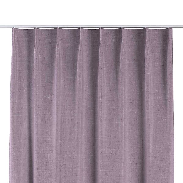 Vorhang mit flämischen 1-er Falten, violett, Blackout (verdunkelnd) (269-60 günstig online kaufen