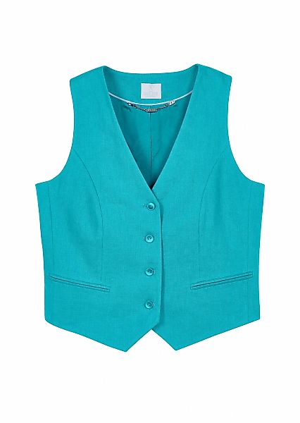 MADELEINE Kurzweste "Weste Kurze Leinenweste" günstig online kaufen