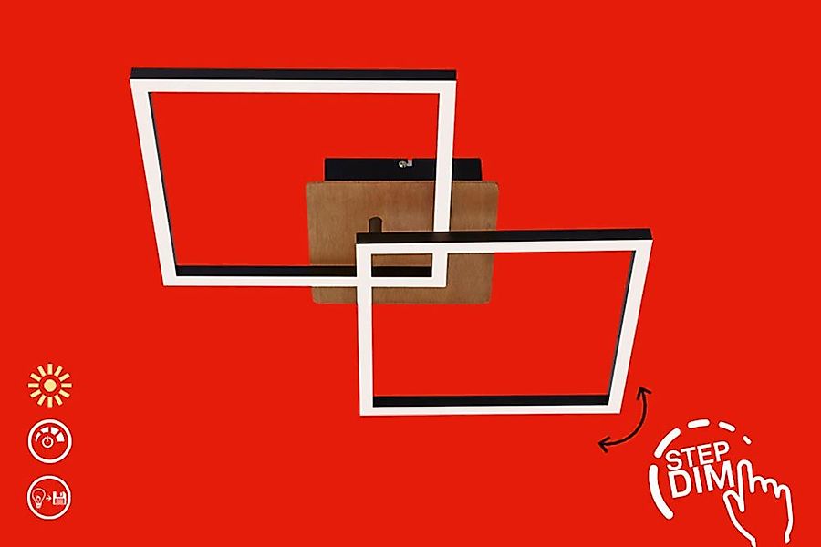 Briloner Leuchten LED Deckenleuchte FRAME günstig online kaufen