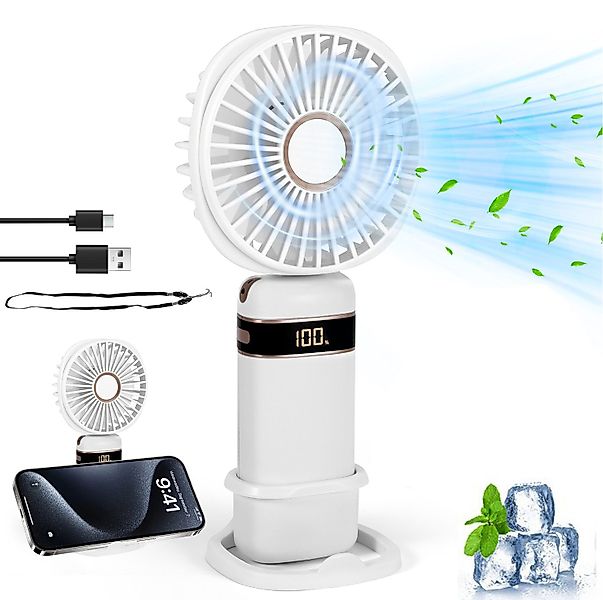 BlingBin Handventilator Handventilator, Tragbarer Mini Ventilator, günstig online kaufen