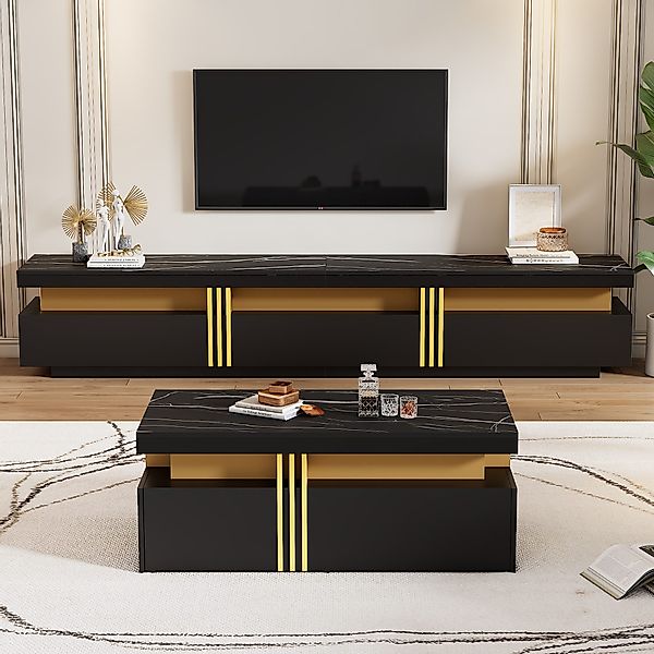 IDEASY Wohnzimmer-Set (2 St) Wohnzimmer Möbel, günstig online kaufen
