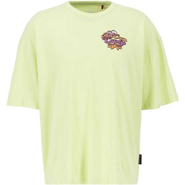 Alpha Industries  T-Shirts & Poloshirts Candy Crew T - Arctic Lime günstig online kaufen