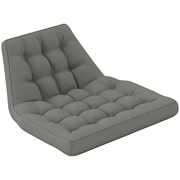 Outsunny Sitzkissen für Draußen Polyester Schaumstoff Grau 120L x 100B x 8T günstig online kaufen