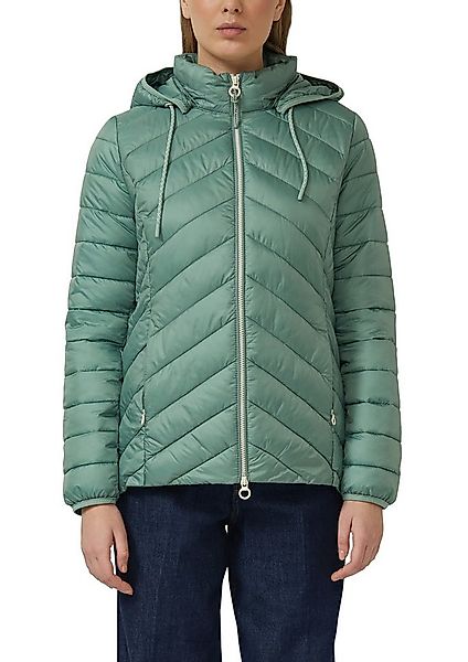 s.Oliver Steppjacke mit Kapuze und Kordelzug günstig online kaufen