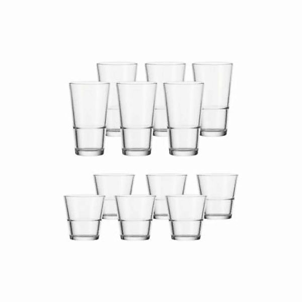 LEONARDO EVENT Trinkglas-Set 12er Set Trinkgläser transparent günstig online kaufen