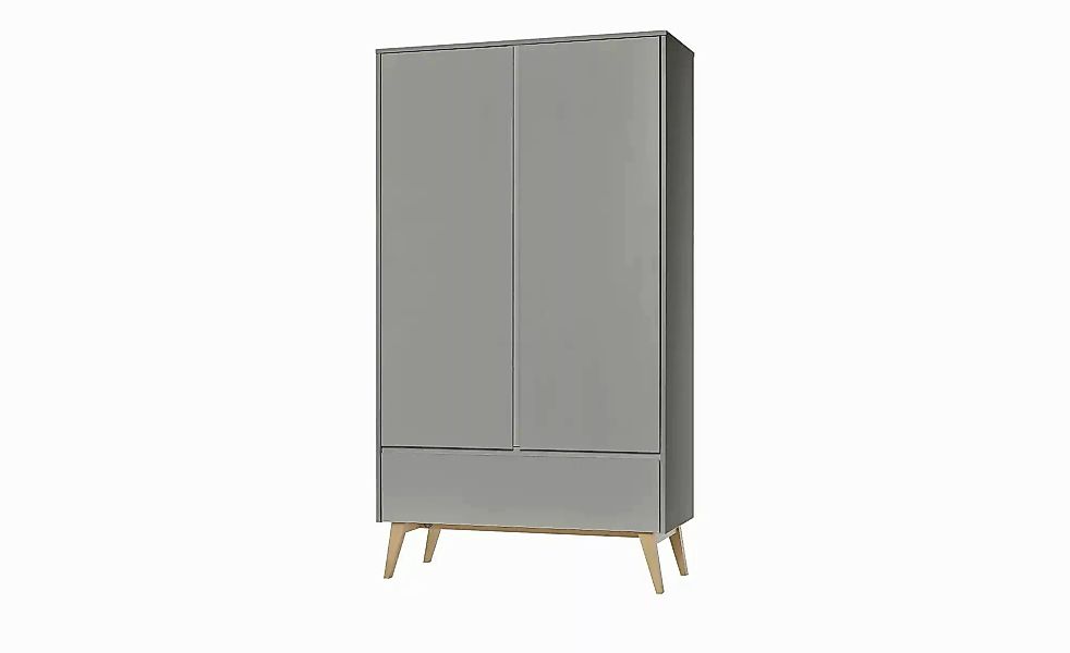 pinio Kleiderschrank  Swing ¦ grau ¦ Maße (cm): B: 100 H: 199,5 T: 52.5 Bab günstig online kaufen