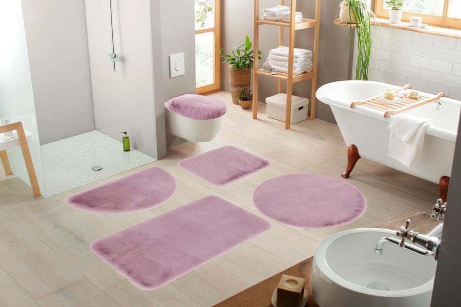 my home Badematte "Rabbit Badematten, Badvorleger, Badezimmer Teppich" Höhe günstig online kaufen