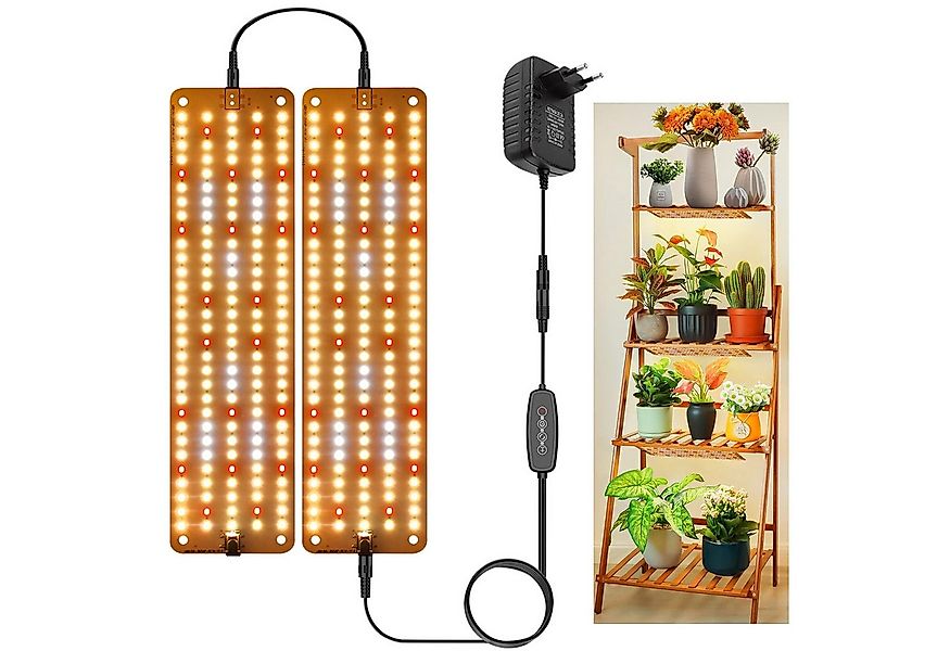 MUPOO Pflanzenlampe Vollspektrum LED-Pflanzenleuchte,Dimmbar Grow Light,Tim günstig online kaufen