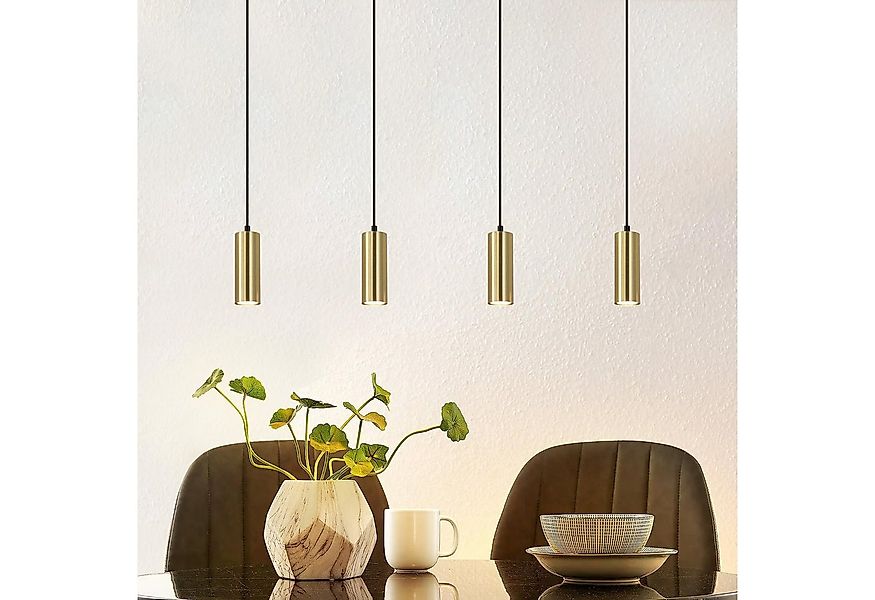 Nettlife Pendelleuchte Pendelleuchte 4 Flammig Holz Esstisch, Höhenverstell günstig online kaufen