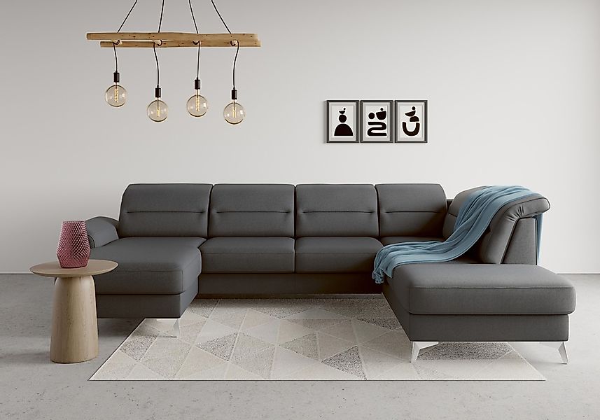 sit&more Wohnlandschaft "Sinatra U-Form" optional mit Kopfteilverstellung u günstig online kaufen