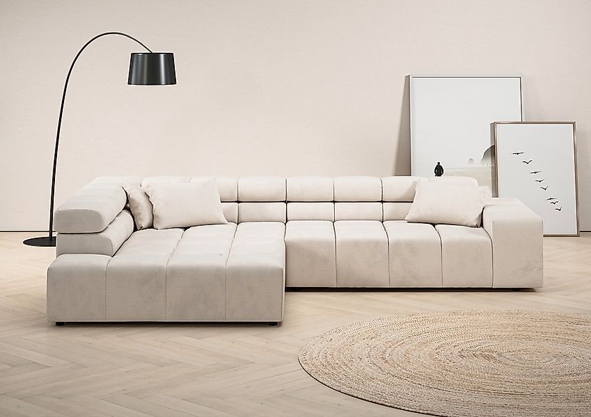 INOSIGN Ecksofa "Ancona incl. Kopfteilverstellung, OTTOs Choice, Breite 319 günstig online kaufen
