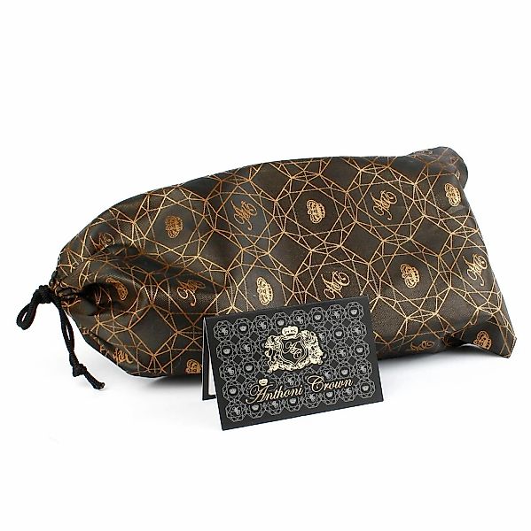 Anthoni Crown Ledergürtel in schmaler Form mit Metallschlaufe günstig online kaufen