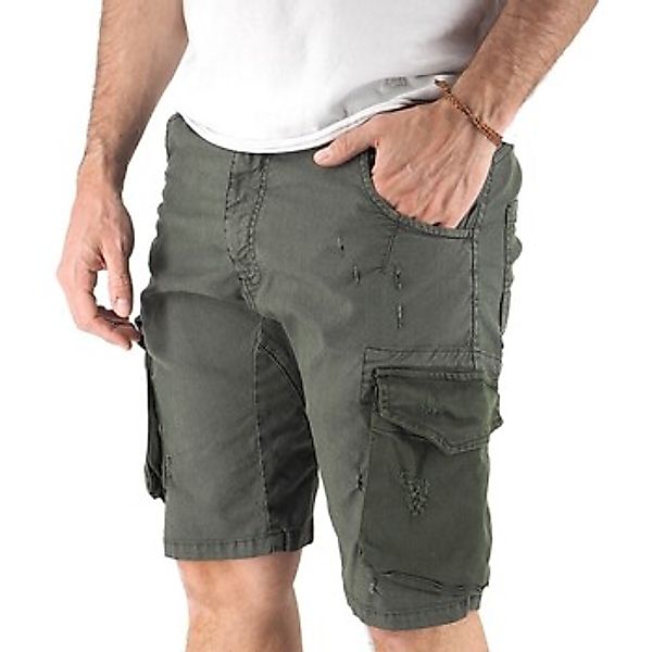 Devid Label  Hosen Bermuda Cargo Culebra Grn günstig online kaufen
