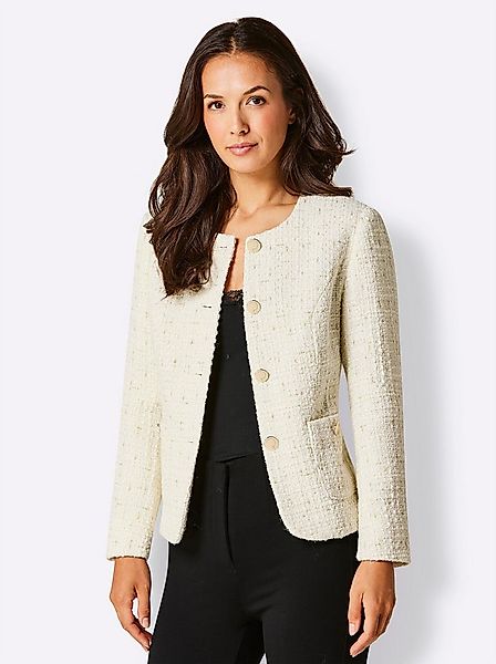 creation L Blusenblazer Bouclé-Blazer . günstig online kaufen