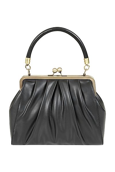 Banned Handtasche Scarlett Frame Schwarz, Rockabilly günstig online kaufen
