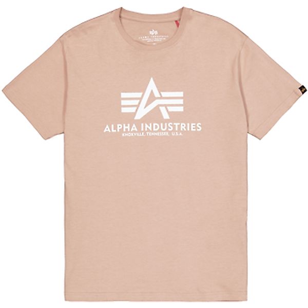 Alpha Industries  T-Shirts & Poloshirts Basic T-Shirt BL - Dusty Coral günstig online kaufen