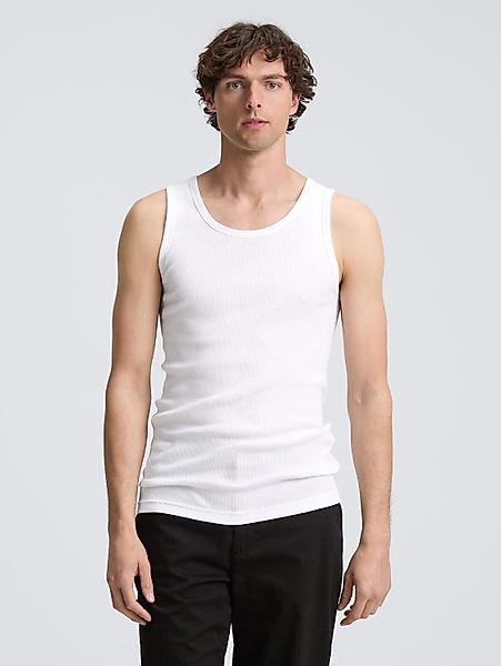 TOM TAILOR Unterhemd Tanktops mit Rippstruktur günstig online kaufen