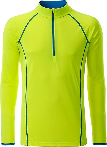 Daiber Funktionsshirt James & Nicholson JN 498 Herren Langarm Funktions-Shi günstig online kaufen